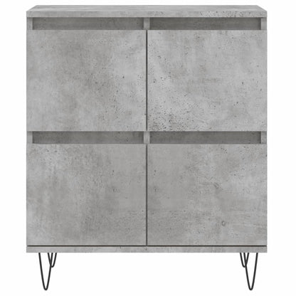 Skjenk betonggrå 60x35x70 cm konstruert tre