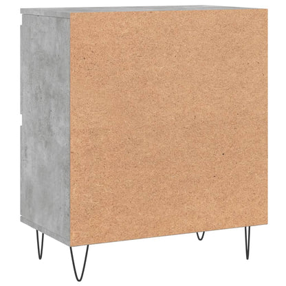 Skjenk betonggrå 60x35x70 cm konstruert tre