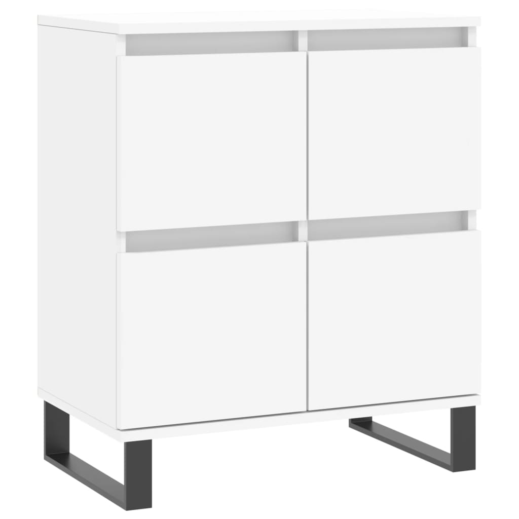 Kommode Hvit 60x35x70 cm