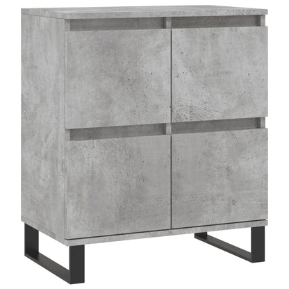 Kommode Betonggrå 60x35x70 cm