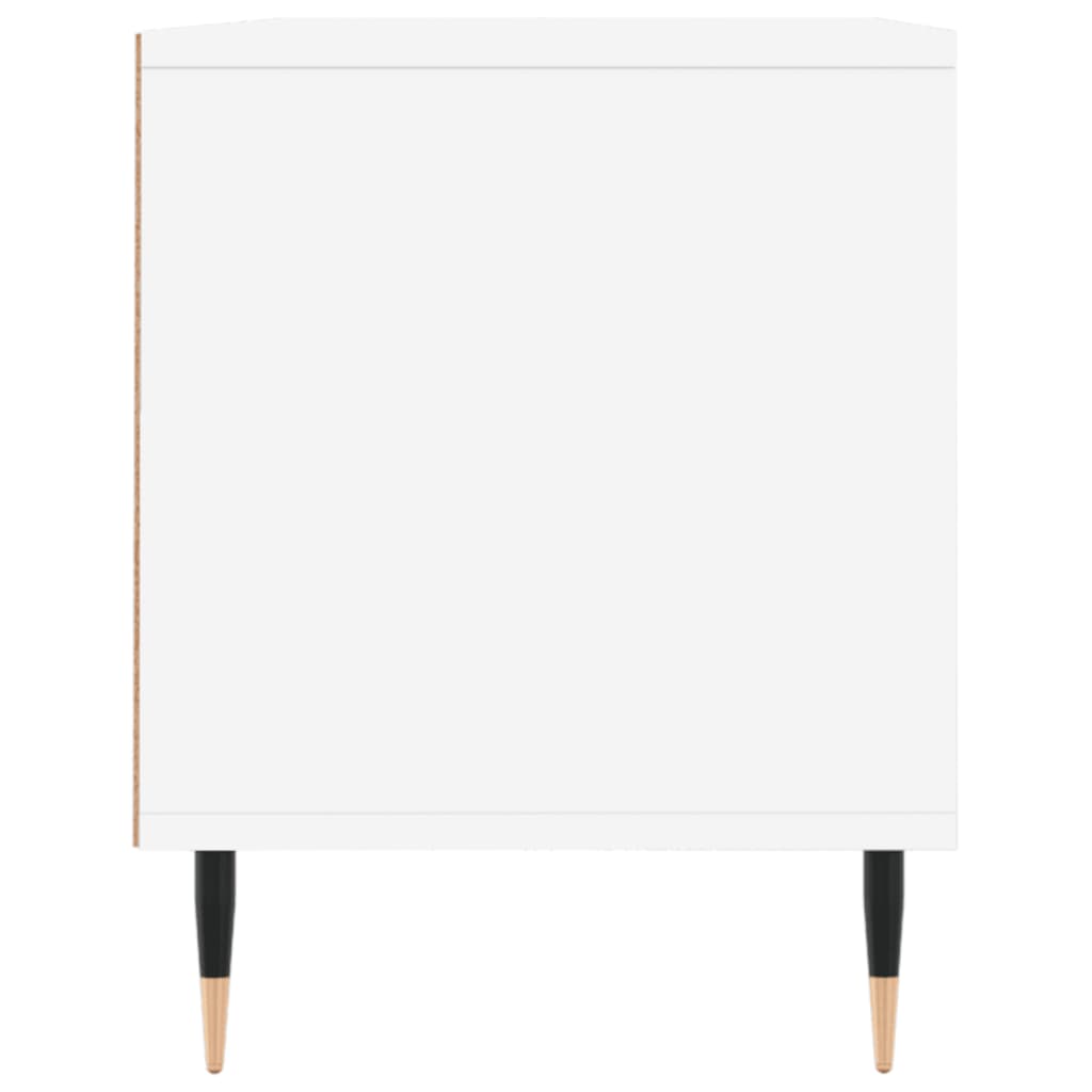 TV-Møbel Hvit TV-benk 100x34,5x44,5 cm