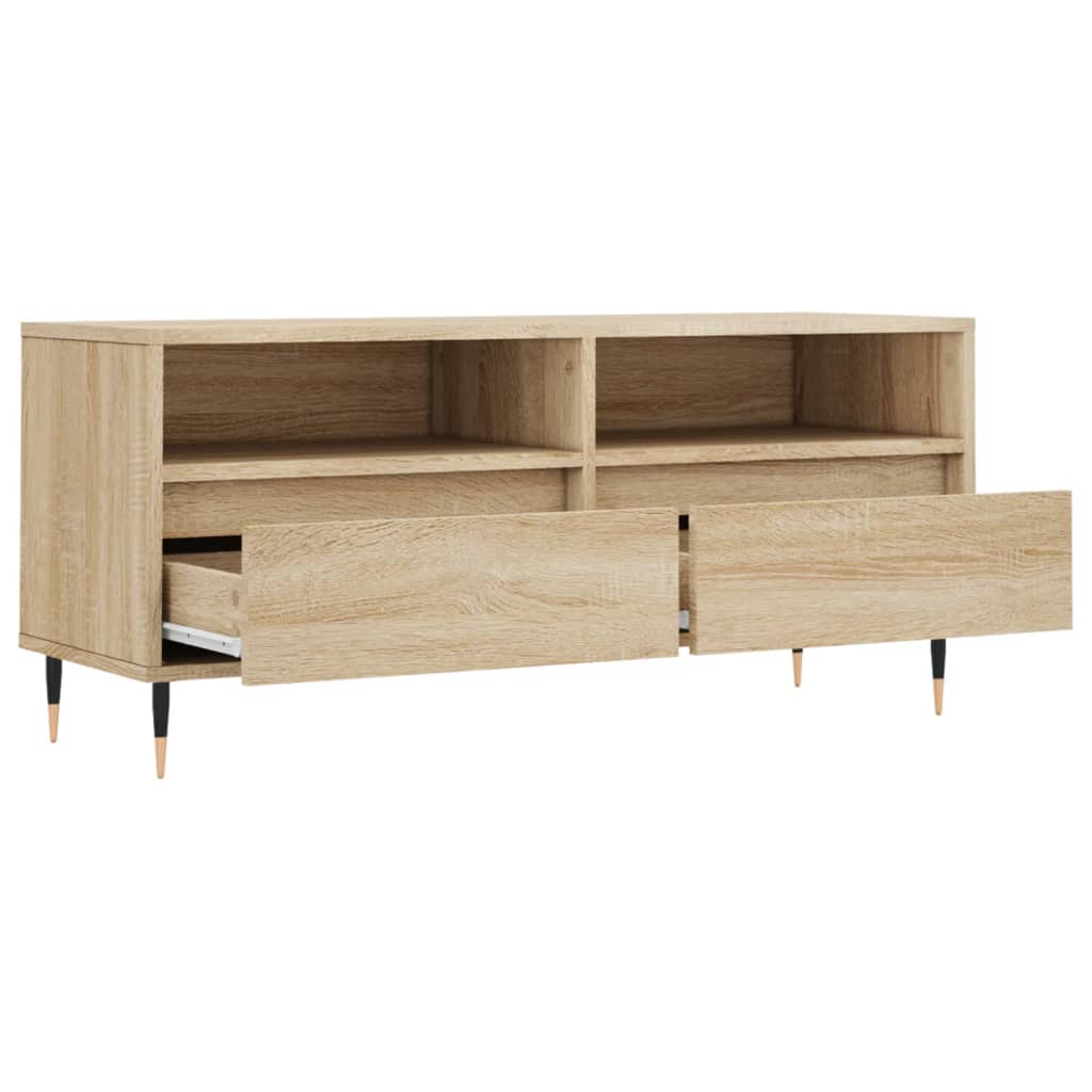 TV-Møbel Sonoma Eik TV-benk 100x34,5x44,5 cm