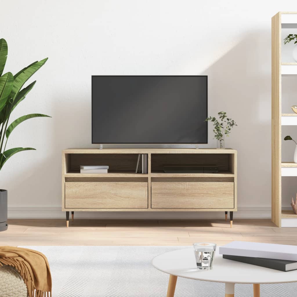 TV-Møbel Sonoma Eik TV-benk 100x34,5x44,5 cm