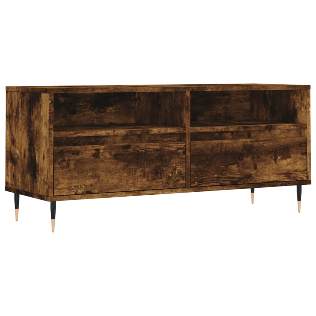 TV-Møbel Røkt Eik TV-benk 100x34,5x44,5 cm