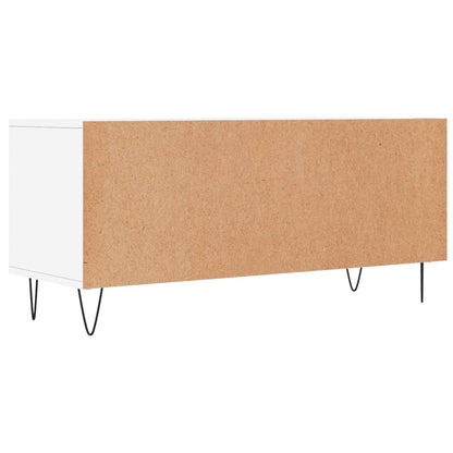 TV-Møbel Hvit TV-benk 100x34,5x44,5 cm