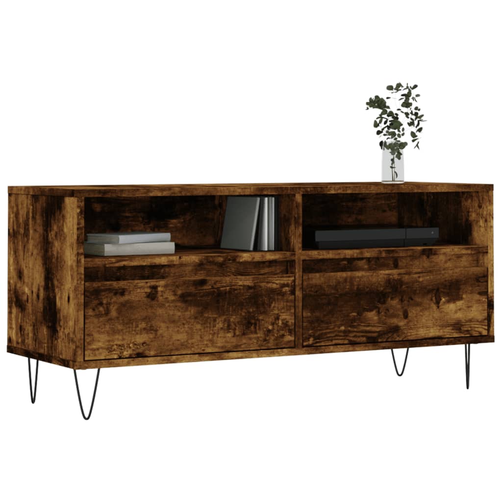 TV-Møbel Røkt EikTV-benk 100x34,5x44,5 cm