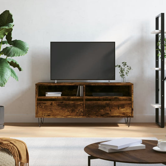 TV-Møbel Røkt EikTV-benk 100x34,5x44,5 cm