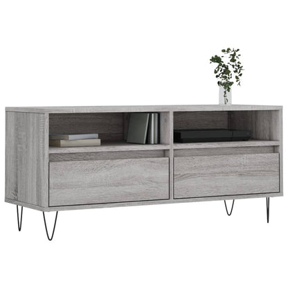 TV-Møbel Sonoma Grå TV-benk 100x34,5x44,5 cm