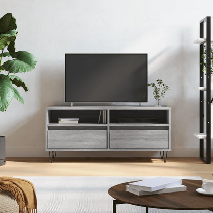 TV-Møbel Sonoma Grå TV-benk 100x34,5x44,5 cm
