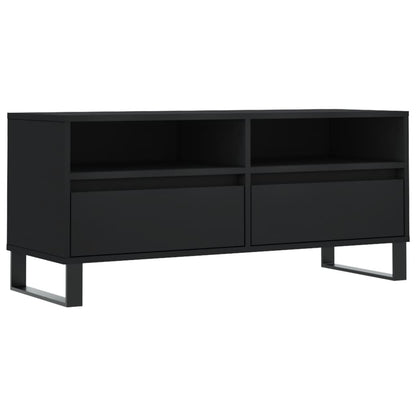 TV-Møbel Svart 100x34,5x44,5 cm