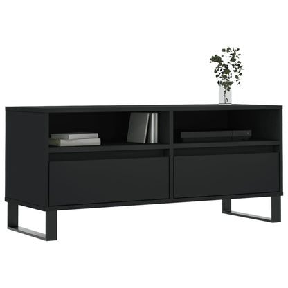 TV-Møbel Svart 100x34,5x44,5 cm