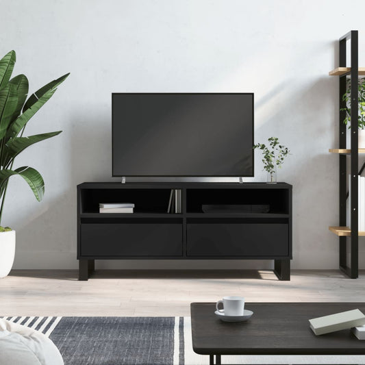 TV-Møbel Svart 100x34,5x44,5 cm