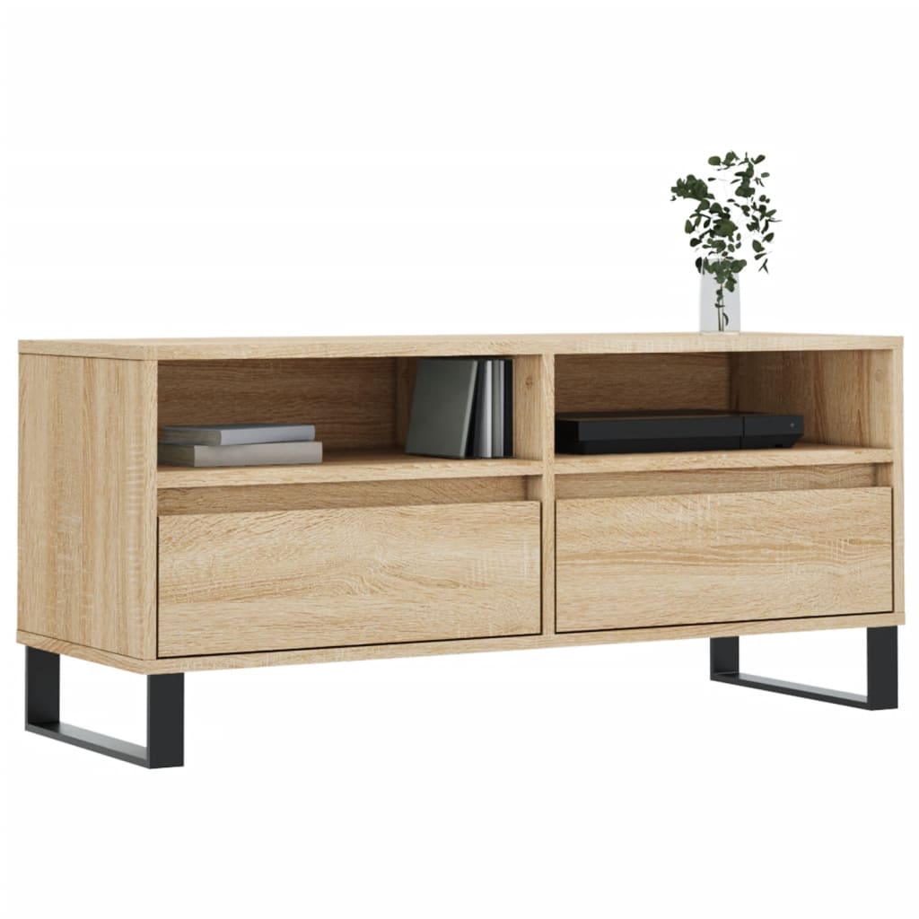 TV-Møbel Sonoma Eik TV-benk 100x34,5x44,5 cm