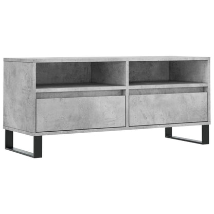 TV-Møbel Betonggrå TV-benk 100x34,5x44,5 cm