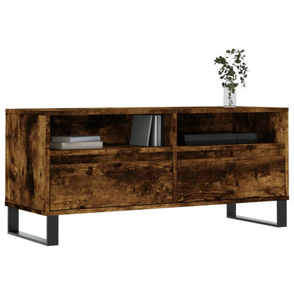 TV-Møbel Røkt Eik TV-benk 100x34,5x44,5 cm