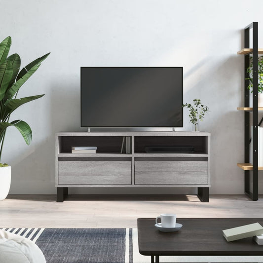 TV-Møbel Sonoma Grå TV-benk 100x34,5x44,5 cm