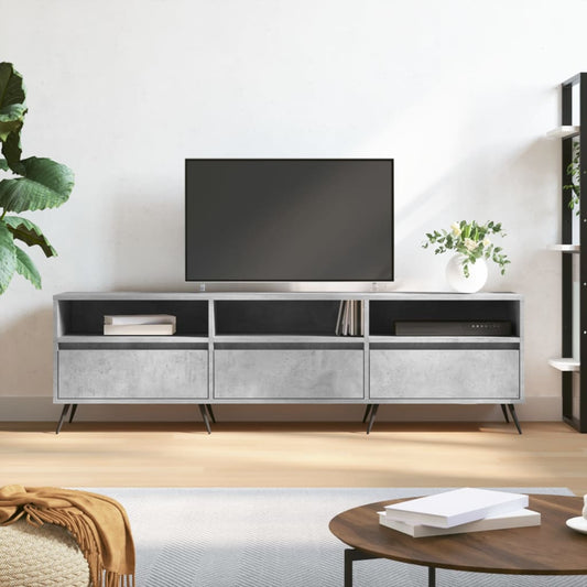 TV-Møbel Betonggrå TV-benk 150x30x44,5 cm