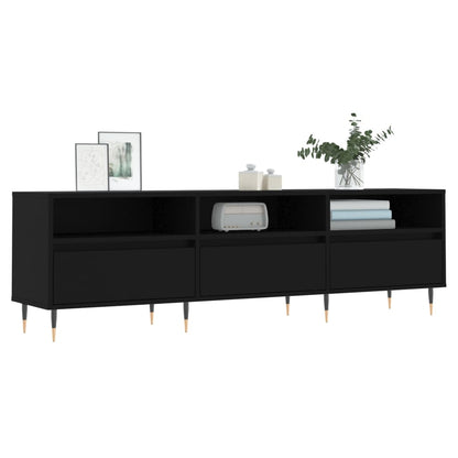 TV-Møbel Svart TV-benk 150x30x44,5 cm