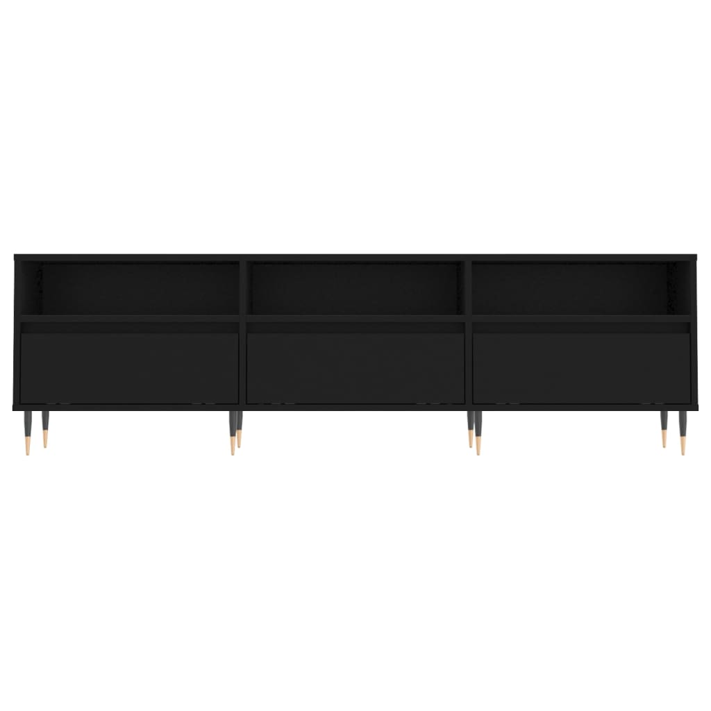 TV-Møbel Svart TV-benk 150x30x44,5 cm