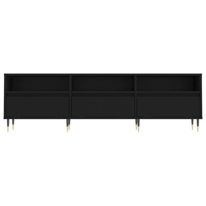 TV-Møbel Svart TV-benk 150x30x44,5 cm