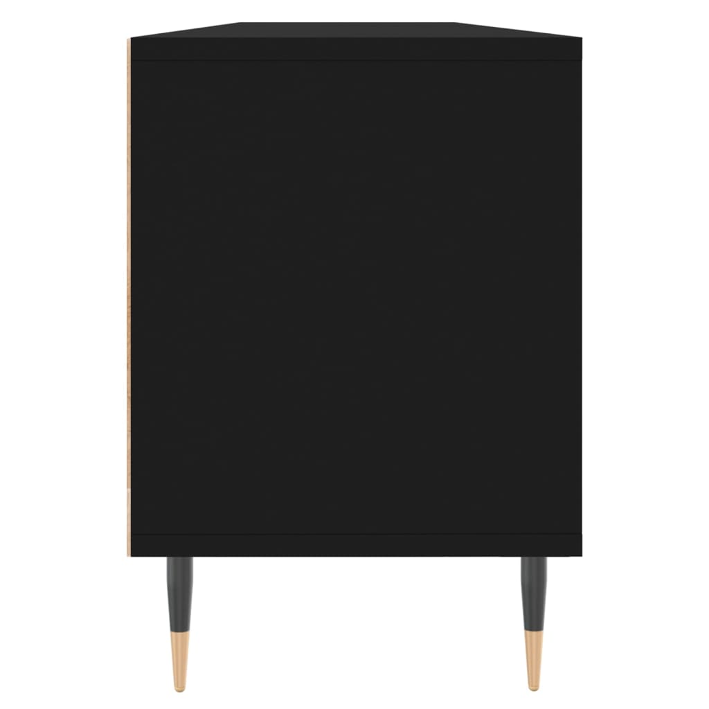 TV-Møbel Svart TV-benk 150x30x44,5 cm