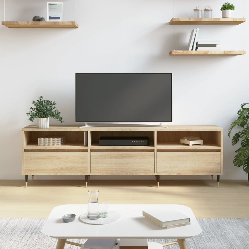 TV-Møbel Sonoma Eik TV-benk 150x30x44,5 cm