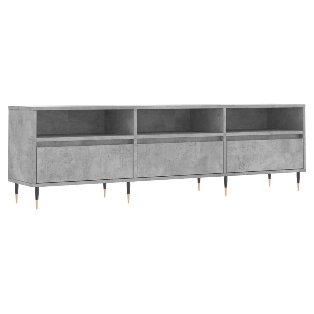 TV-Møbel Betonggrå TV-benk 150x30x44,5 cm