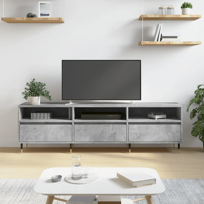 TV-Møbel Betonggrå TV-benk 150x30x44,5 cm