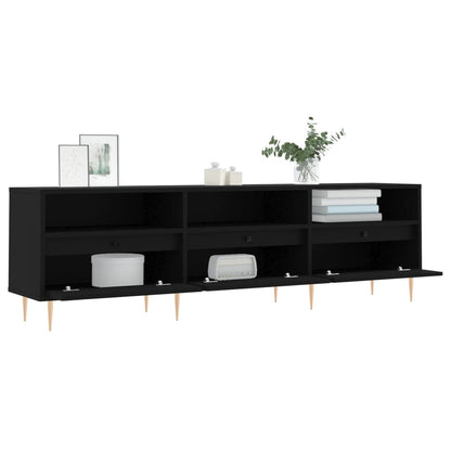 TV-Møbel Svart TV-benk 150x30x44,5 cm