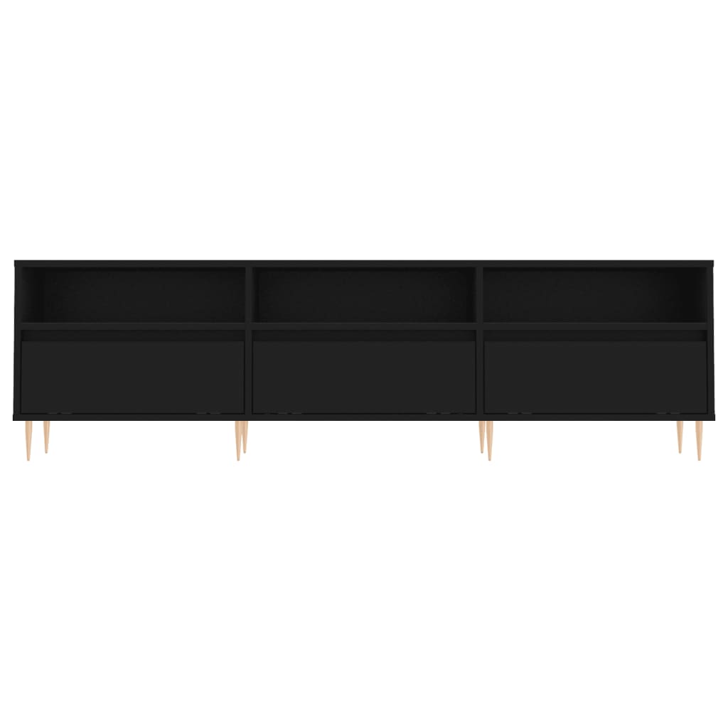 TV-Møbel Svart TV-benk 150x30x44,5 cm