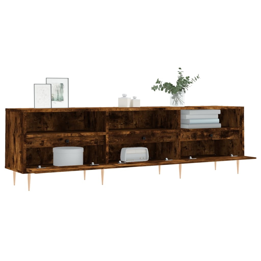 TV-Møbel Røkt Eik TV-benk 150x30x44,5 cm
