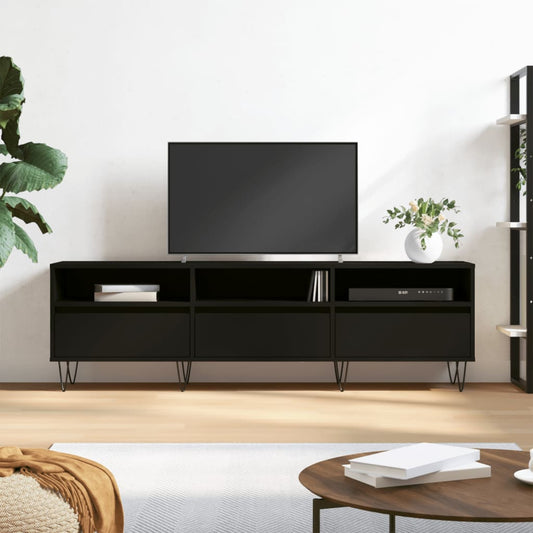TV-Møbel Svart 150x30x44,5 cm