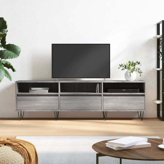 TV-Møbel Sonoma Grå TV-benk 150x30x44,5 cm