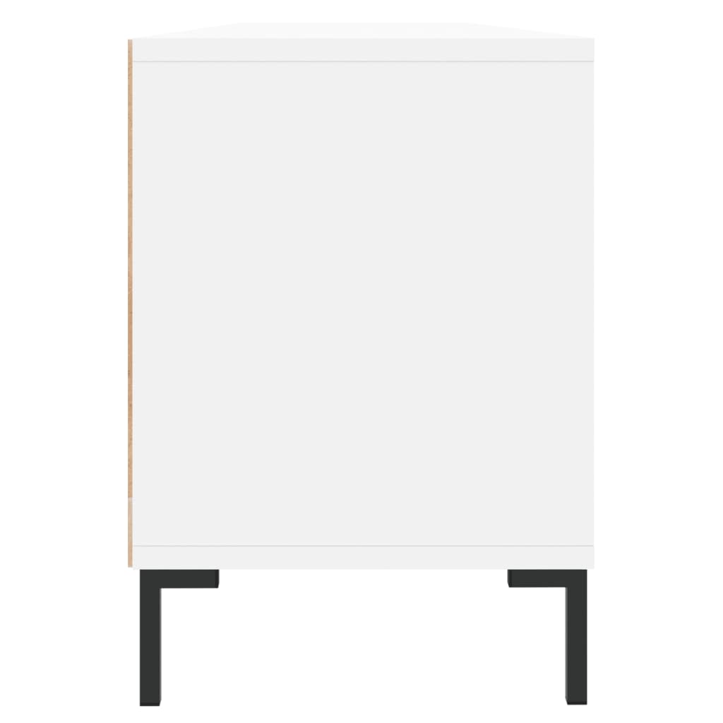 TV-Møbel Hvit TV-benk 150x30x44,5 cm