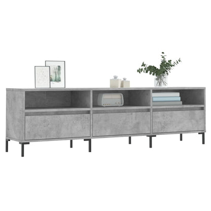 TV-Møbel Betonggrå TV-benk 150x30x44,5 cm