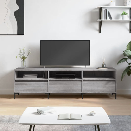 TV-Møbel Sonoma Grå TV-benk 150x30x44,5 cm