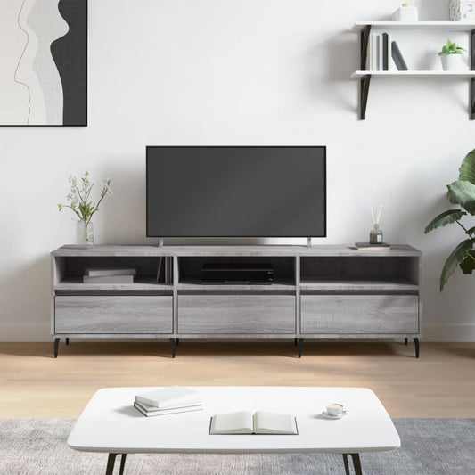 TV-Møbel Sonoma Grå TV-benk 150x30x44,5 cm