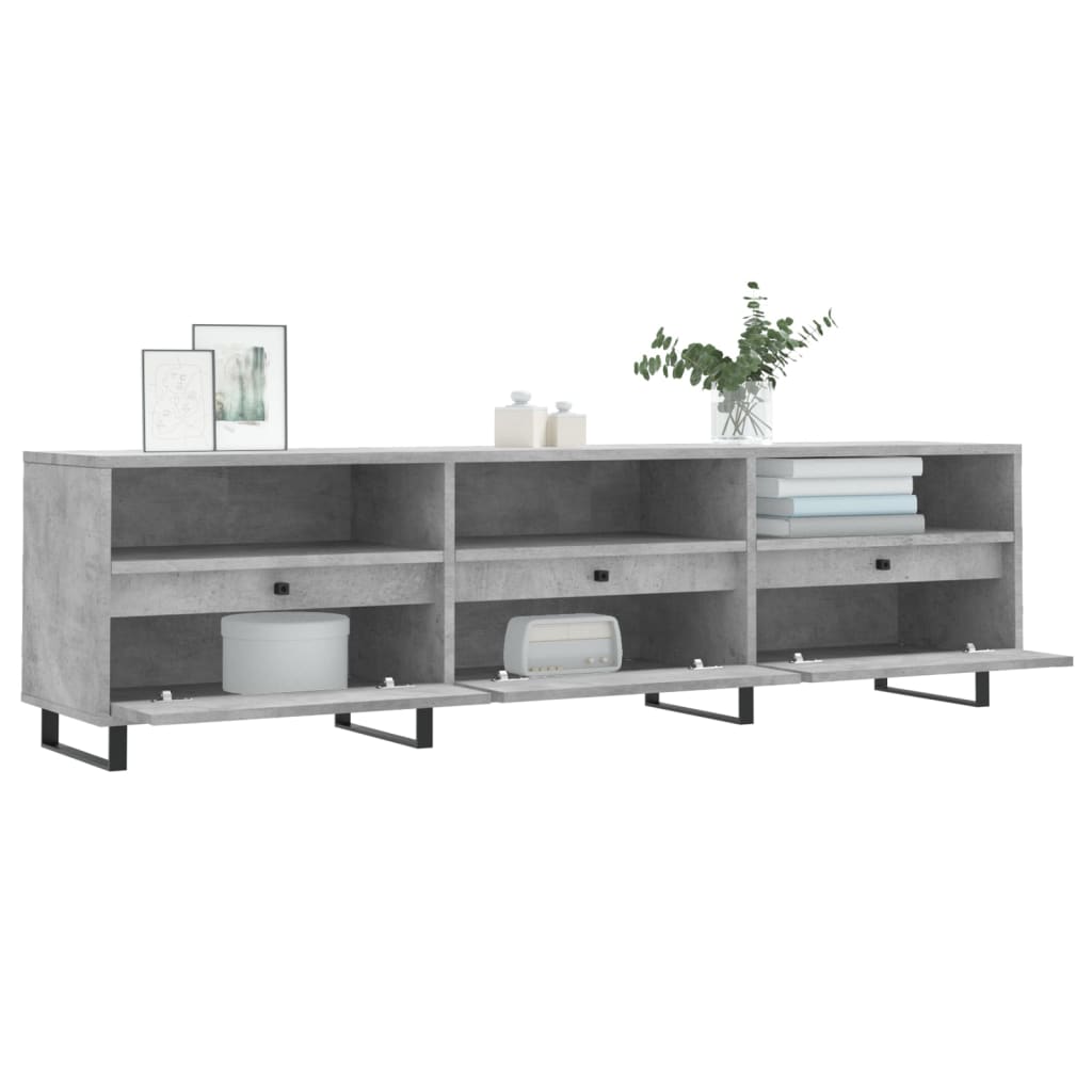 TV-Møbel Betonggrå TV-benk 150x30x44,5 cm