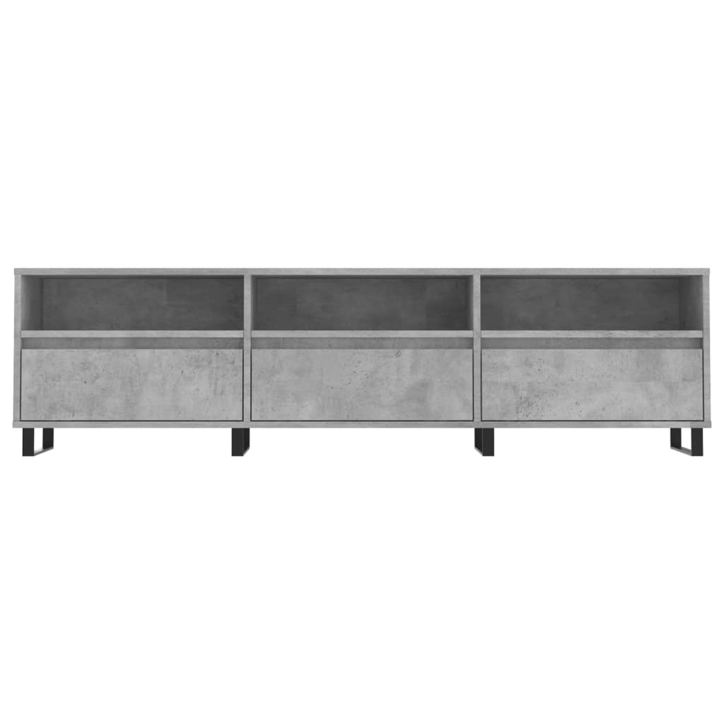 TV-Møbel Betonggrå TV-benk 150x30x44,5 cm