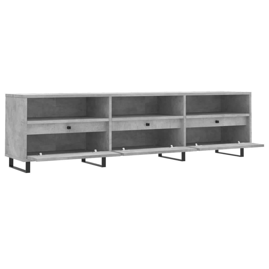 TV-Møbel Betonggrå TV-benk 150x30x44,5 cm