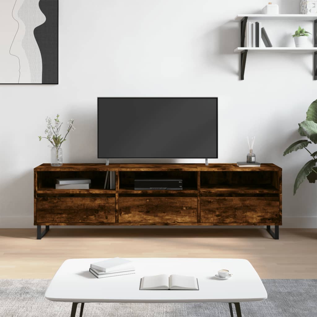 TV-Møbel Røkt Eik TV-benk 150x30x44,5 cm