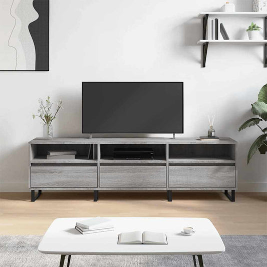 TV-Møbel Sonoma Grå TV-benk 150x30x44,5 cm