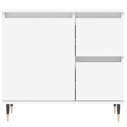 Baderomsskap Hvit 65x33x60 cm