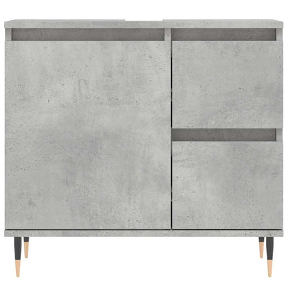 Baderomsskap Betonggrå 65x33x60 cm