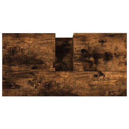 Baderomsskap Røkt Eik 65x33x60 cm