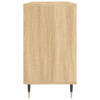 Baderomsskap Høyglans Hvit 80x33x60 cm
