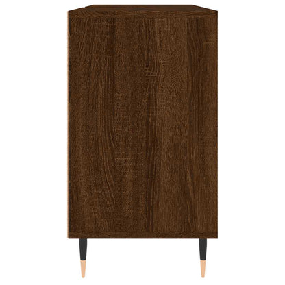 Baderomsskap Brun Eik 80x33x60 cm