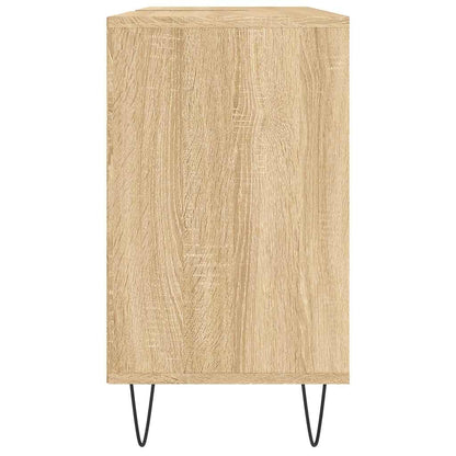 Baderomsskap Høyglans Hvit 80x33x60 cm
