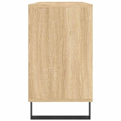 Baderomsskap Høyglans Hvit 80x33x60 cm