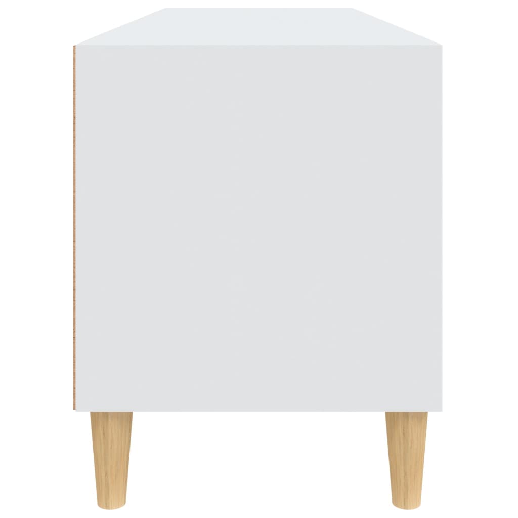 TV-Møbel Hvit TV-benk 100x34,5x44,5 cm